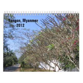 Daily Life Yangon 2012 Calendar