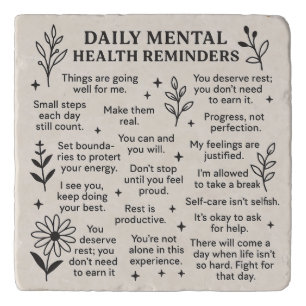 Daily Mental Health Reminders Trivet