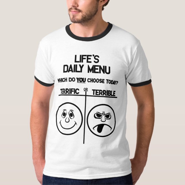 Daily Menu T-Shirt (Front)