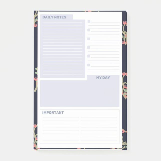 Daily Notes Planner Design (Front)