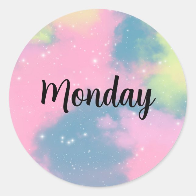 Daily Or Monthly Customizable Labels (Front)