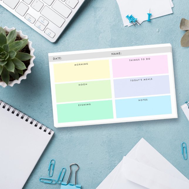 Daily Organizer - Pastels Post-it Notes (Creator Uploaded)