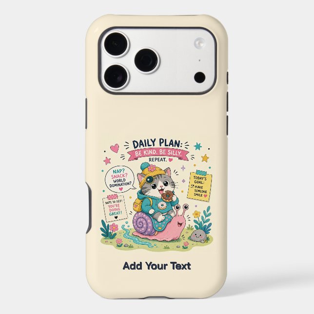 Daily Plan  Case-Mate iPhone Case (Back)