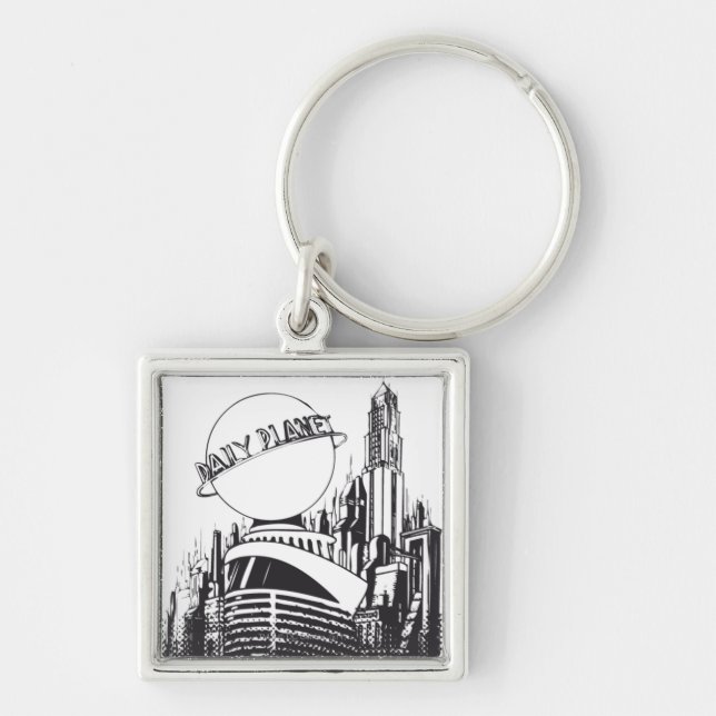 Daily Planet Keychain (Front)