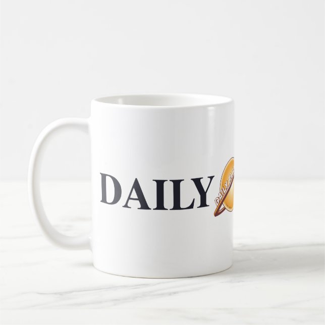 Daily Planet Logo Coffee Mug (Left)