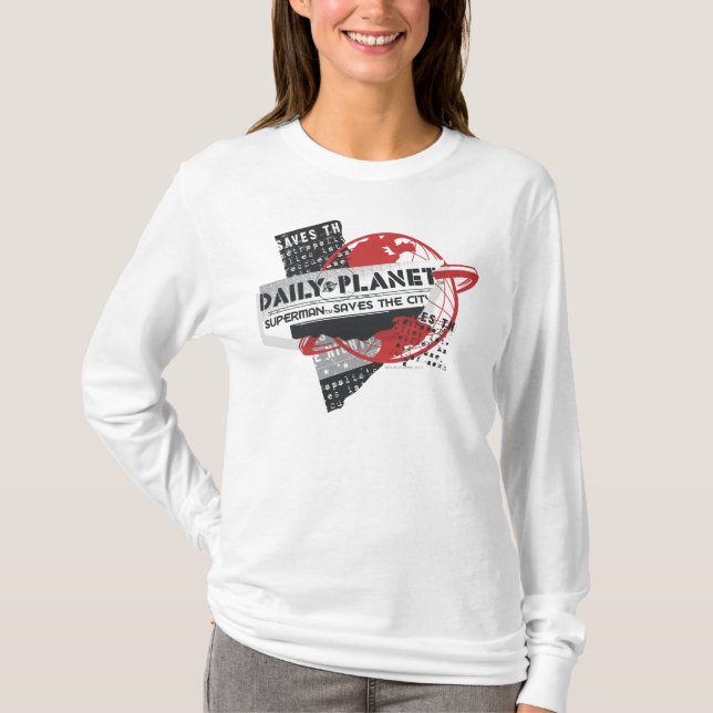 Daily Planet - Saves the City T-Shirt (Front)