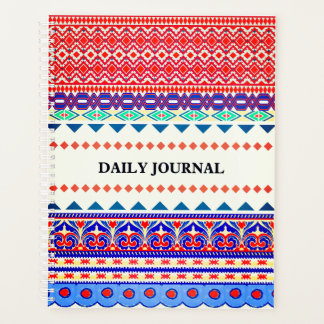 Daily Planner 2026 with pattern