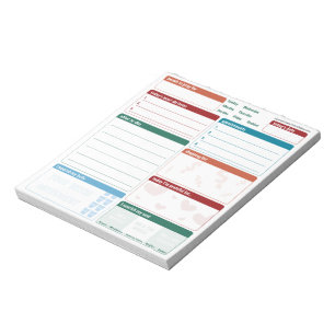 Daily Planner 5x5 All English Notepad