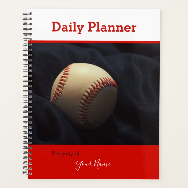 Daily Planner - Baseball - HAMbWG (Front)