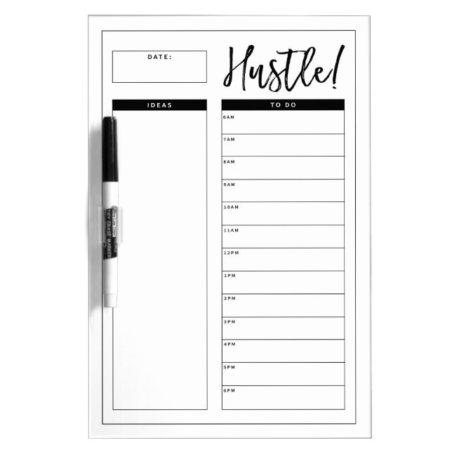 Daily Planner Board | Hustle Edition (Front)