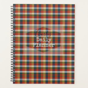 Daily Planner - Checkered - HAMbWG