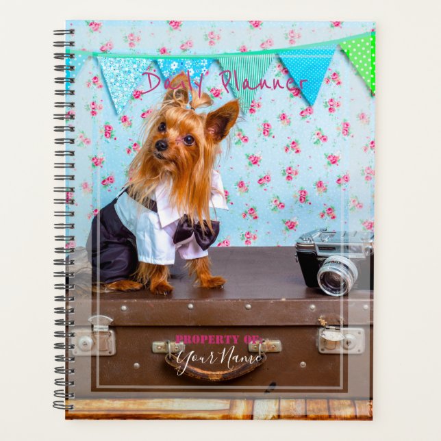 Daily Planner - Cute Little Dog - HAMbWG (Front)