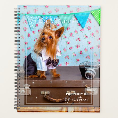 Daily Planner _ Cute Little Dog _ HAMbWG