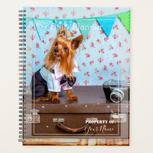 Daily Planner - Cute Little Dog - HAMbWG (Front)