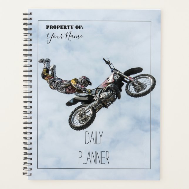 Daily Planner - Dirt Biker - HAMbWG (Front)