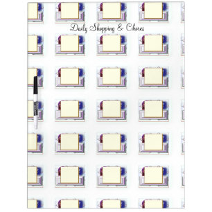 Daily Planner Dry Erase Board