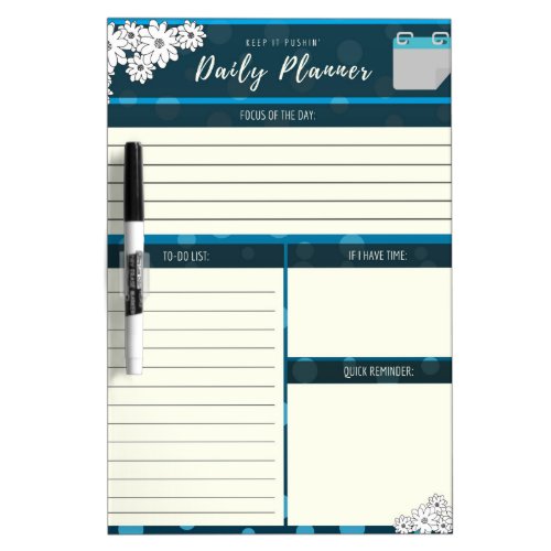 Daily Planner _ Dry Erase Board