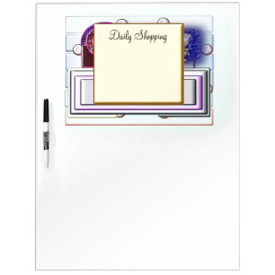 Daily Planner Dry Erase Board