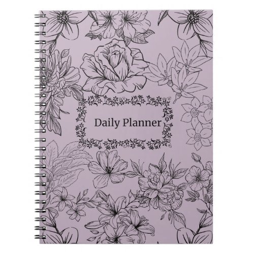 Daily Planner for Women Notebook