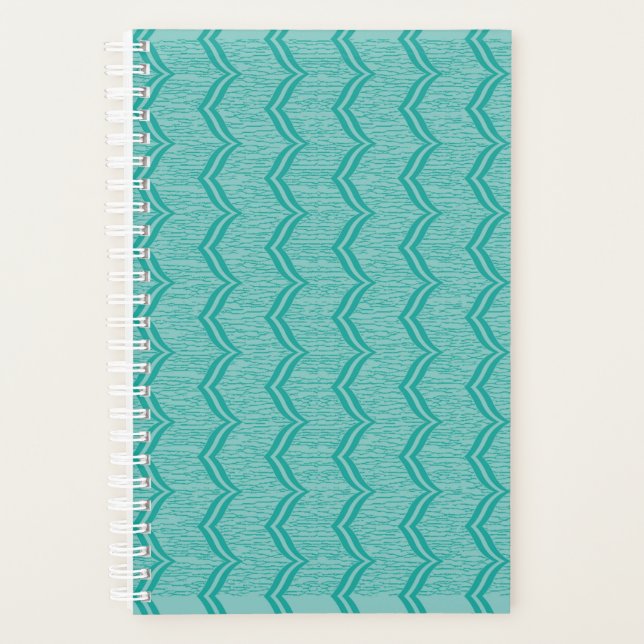 Daily Planner Journal | Custom Spiral Notebook (Front)
