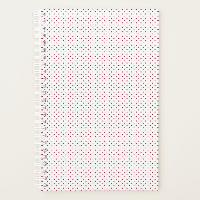 Daily Planner Journal | Custom Spiral Notebook (Front)