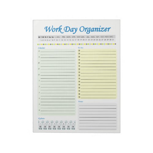 Daily Planner Notepad