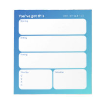 Daily Planner Notepad (40 pages)