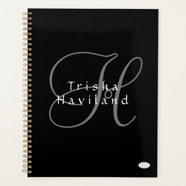 Daily Planner Personalized - HAMbyWG - Any Color (Front)