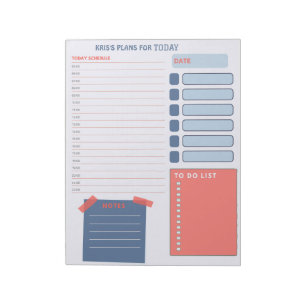 Daily Planner  Schedule Notes and To Do Lists