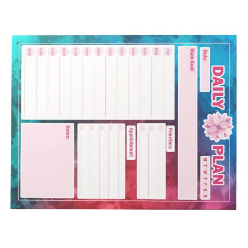 Daily Planner Sheets Daily Tracker To_Do_ List  Notepad