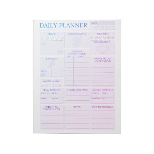 Daily Planner _ Task Organization for Work  Home Notepad