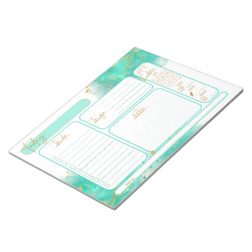 Daily Planner Tear away Notepad