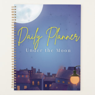 "Daily Planner: Under the Moon" Magical Night Planner