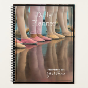 Daily Planner with a Ballet Theme - HAMbWG