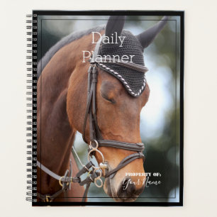 Daily Planner with a Beautiful Horse - HAMbWG