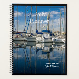 Daily Planner with a Boating Theme - HAMbWG