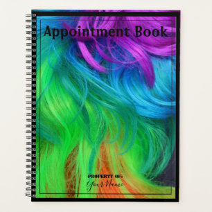 Daily Planner with Colored Hair Cover - HAMbWG