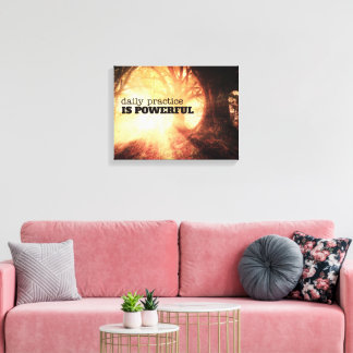 Daily Practice Canvas Print