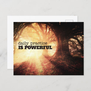 Daily Practice Holiday Postcard