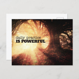 Daily Practice Holiday Postcard