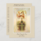Daily Prayer for Priests by St. Therese Catholic (Front/Back)