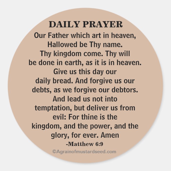 daily prayer