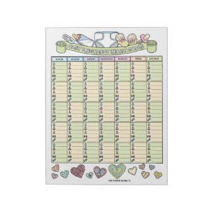 Daily Pregnancy Goal Planner Custom Notepad
