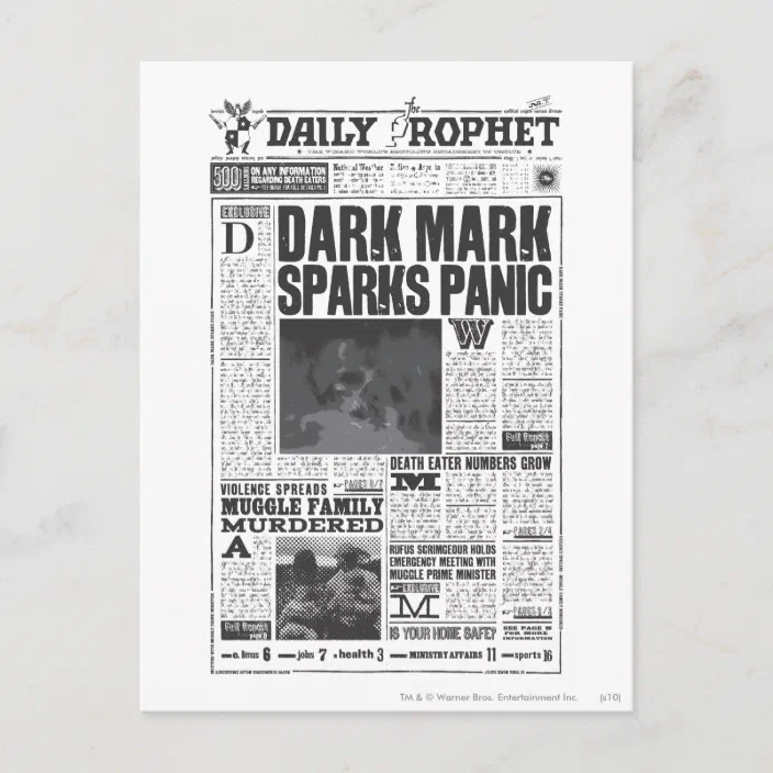 Daily prophet fonts