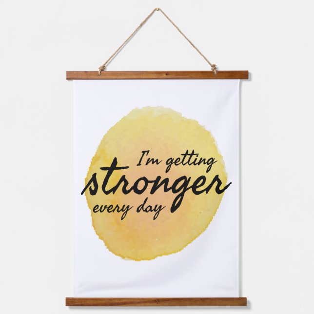 daily quotes for motivation and inspiration  hanging tapestry (Front)