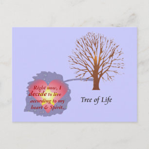 Daily Reminder - Tree of Life Postcard