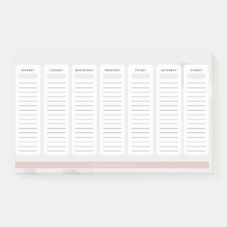 Daily Task Post-it Notes