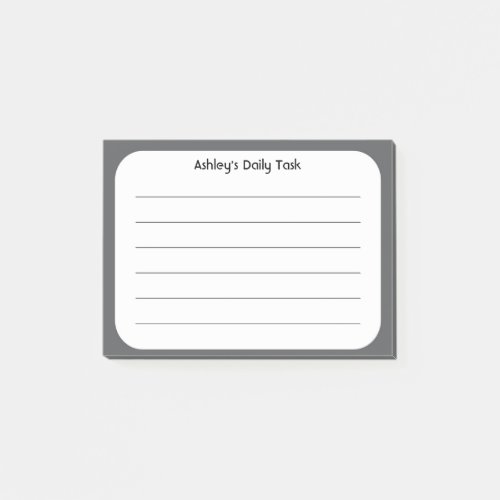 Daily Task Post_it Notes