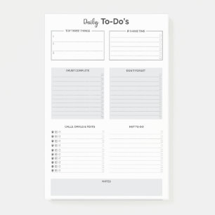 Daily - To - Do  List  Post-it Notes