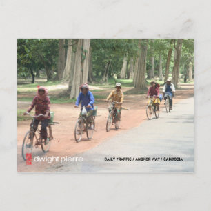Daily Traffic * Angkor Wat - Cambodia... Postcard